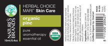 Load image into Gallery viewer, Herbal Choice Mari Organic Pine Essential Oil; 0.3floz Glass