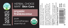 Load image into Gallery viewer, Herbal Choice Mari Organic Frankincense Essential Oil; 0.3floz Glass