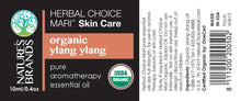 Load image into Gallery viewer, Herbal Choice Mari Organic Ylang Ylang Essential Oil; 0.3floz Glass
